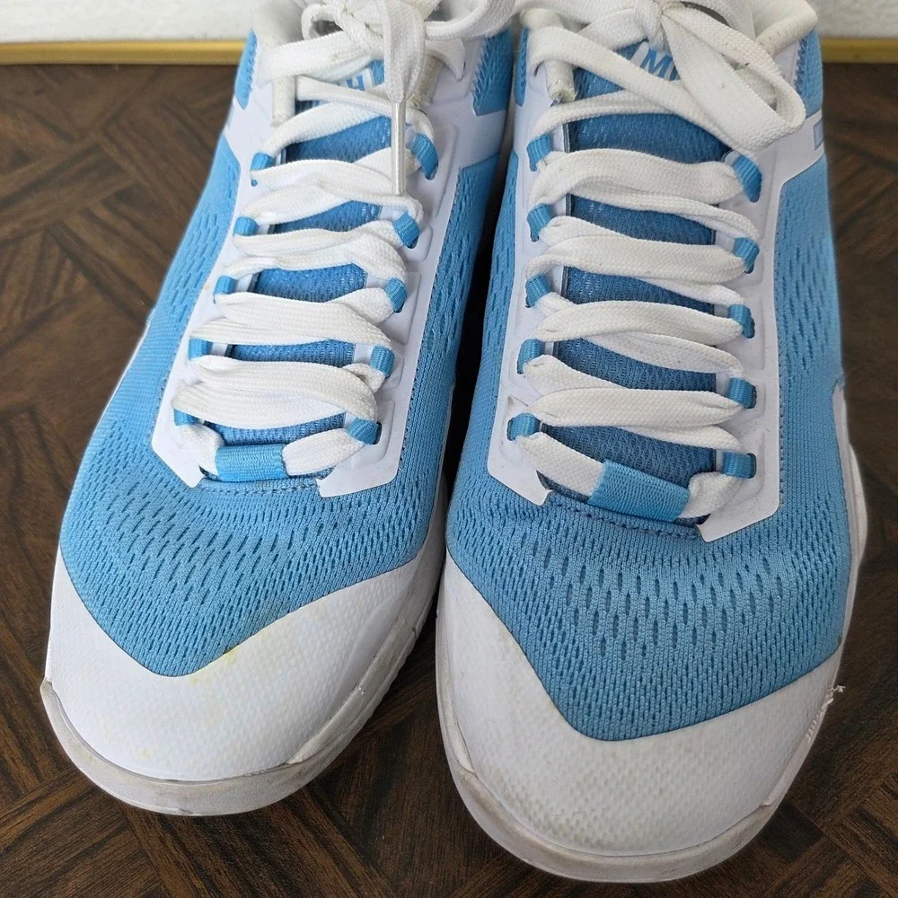 Moolah Neovolt Low Basketball Shoes Womens 9‎ Blue White Court Sneakers
